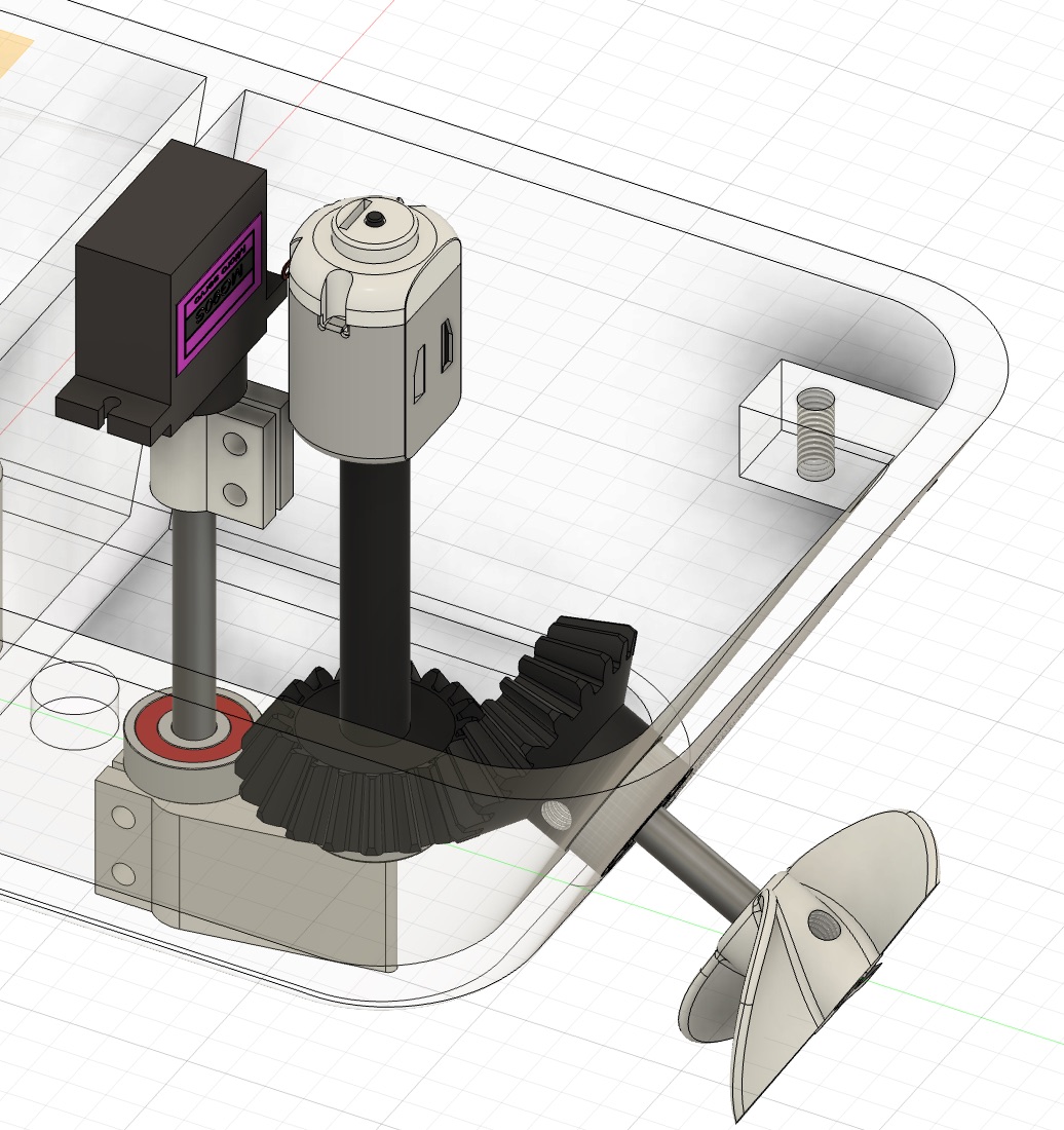 servo and motor design